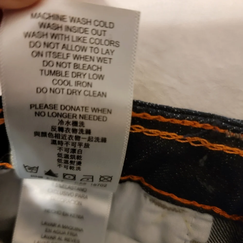 NWT Levi's Girl's 14 Slim Boot Cut Stretch Denim Jean - Picture 12 of 13